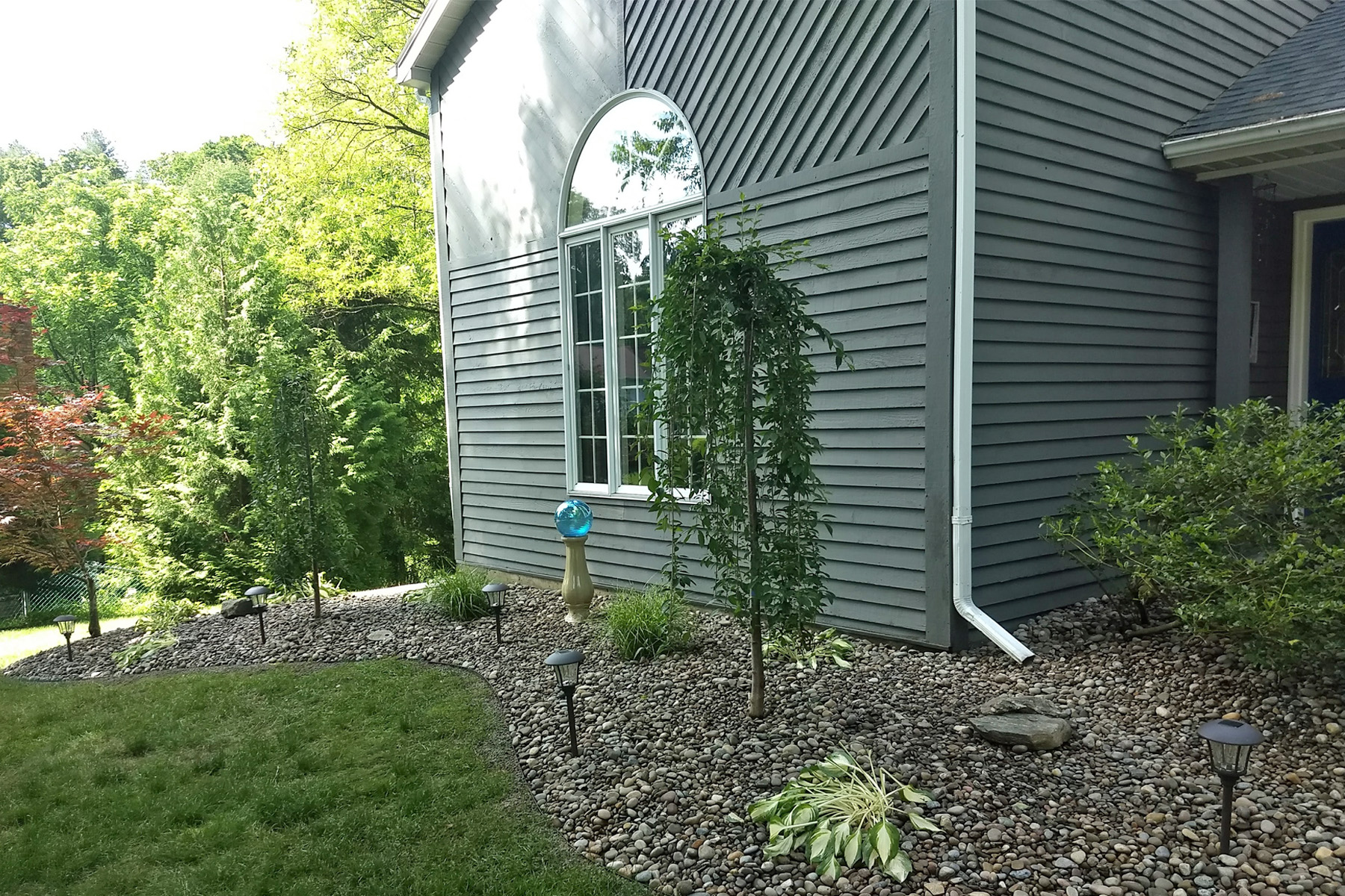 Thumnail of compelted stone walkway